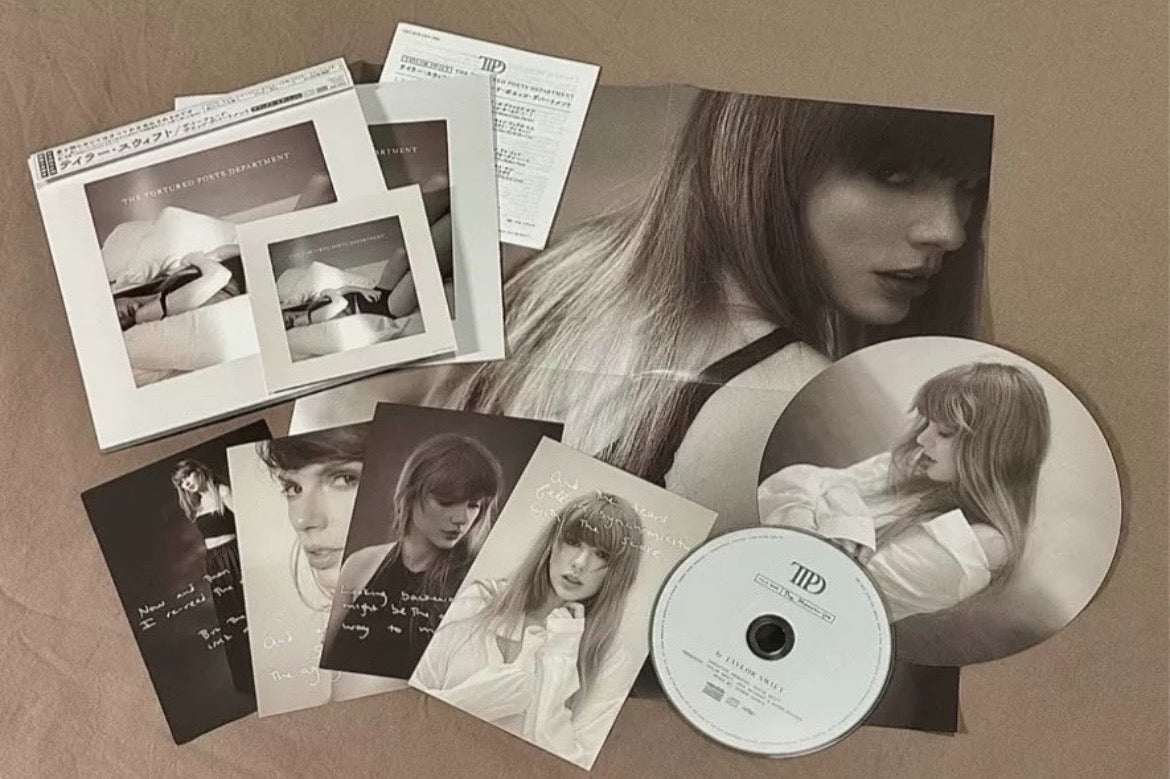 Taylor Swift - The Tortured Poets Department, Limited Edition Japanese 7-Inch CD with Special Inserts (First Pressing)