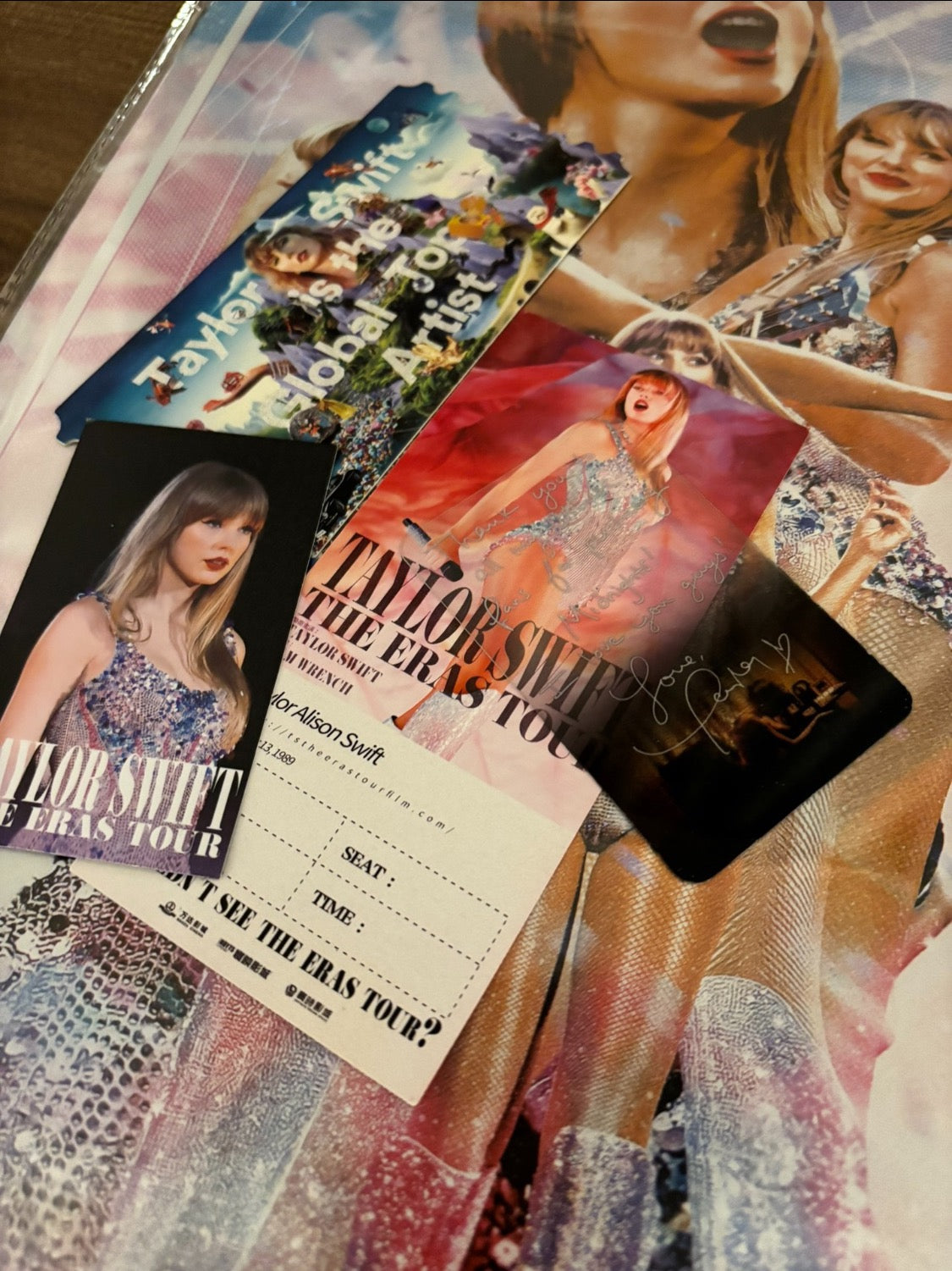 Taylor Swift World Tour Posters