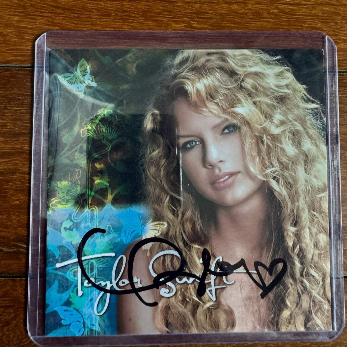 Taylor Swift Signed Debut Album CD