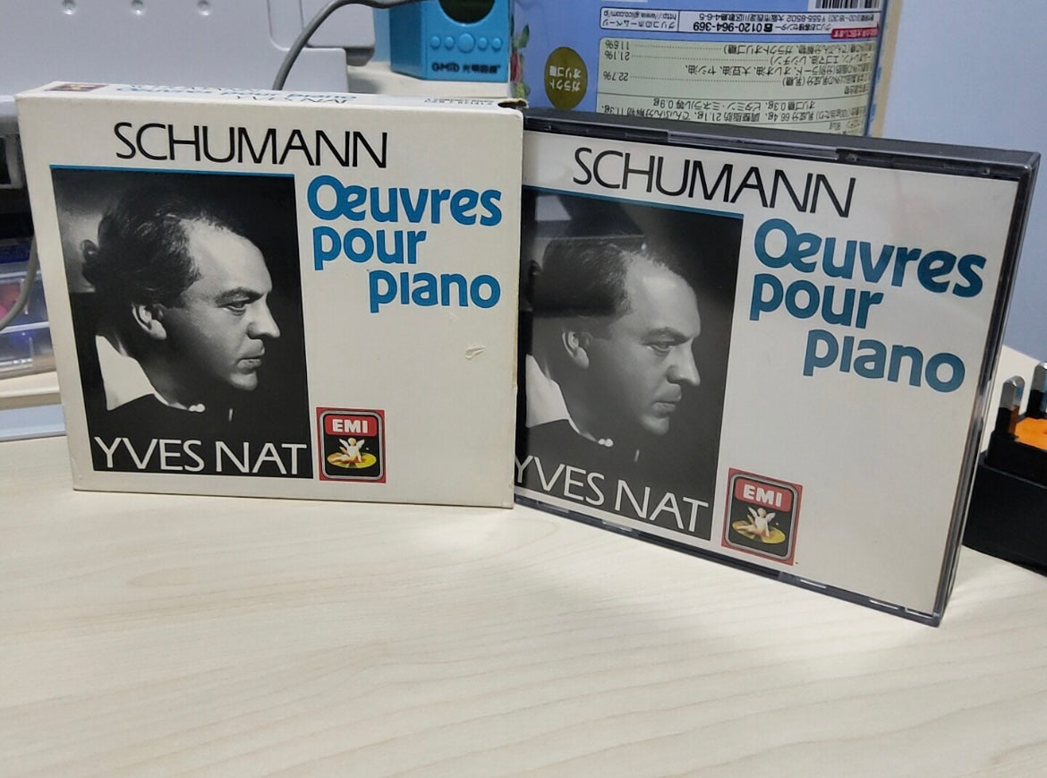 Yves Nat - Complete Solo Piano Works 4CD Set Yves Nat舒曼鋼琴獨奏全集4CD套裝