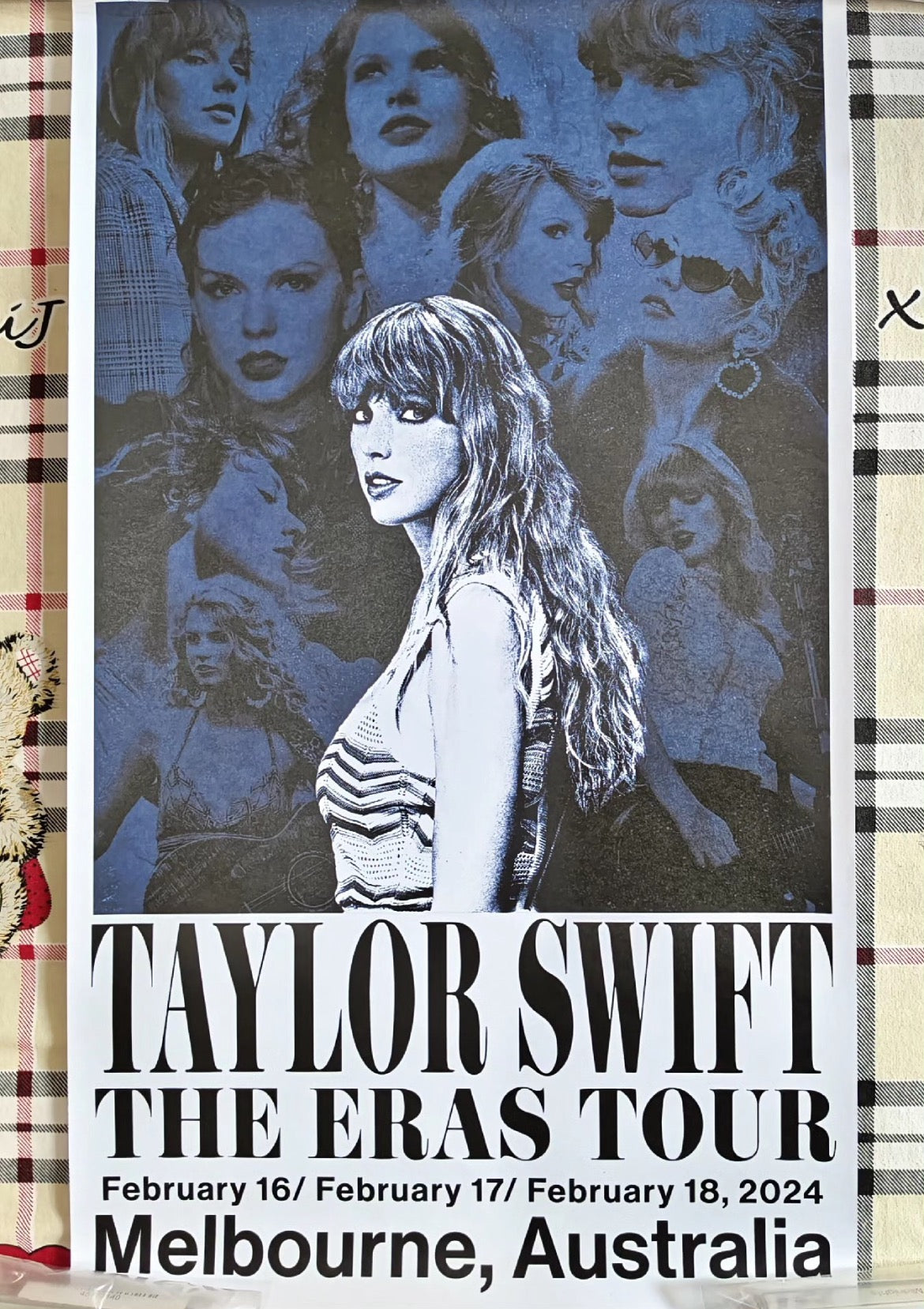 Taylor Swift - The Eras Tour - Melbourne Exclusive Limited Edition Poster 墨爾本獨家限量版海報