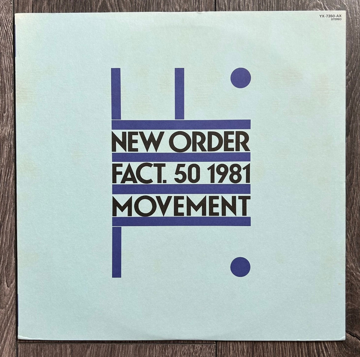 New Order - Movement (LP, Album) (Very Good Plus (VG+))