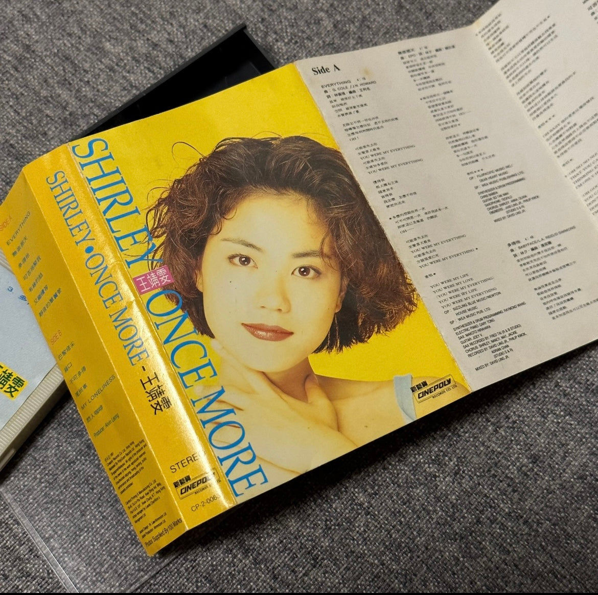 Faye Wong – Shirley Once More (Hong Kong Cassette)