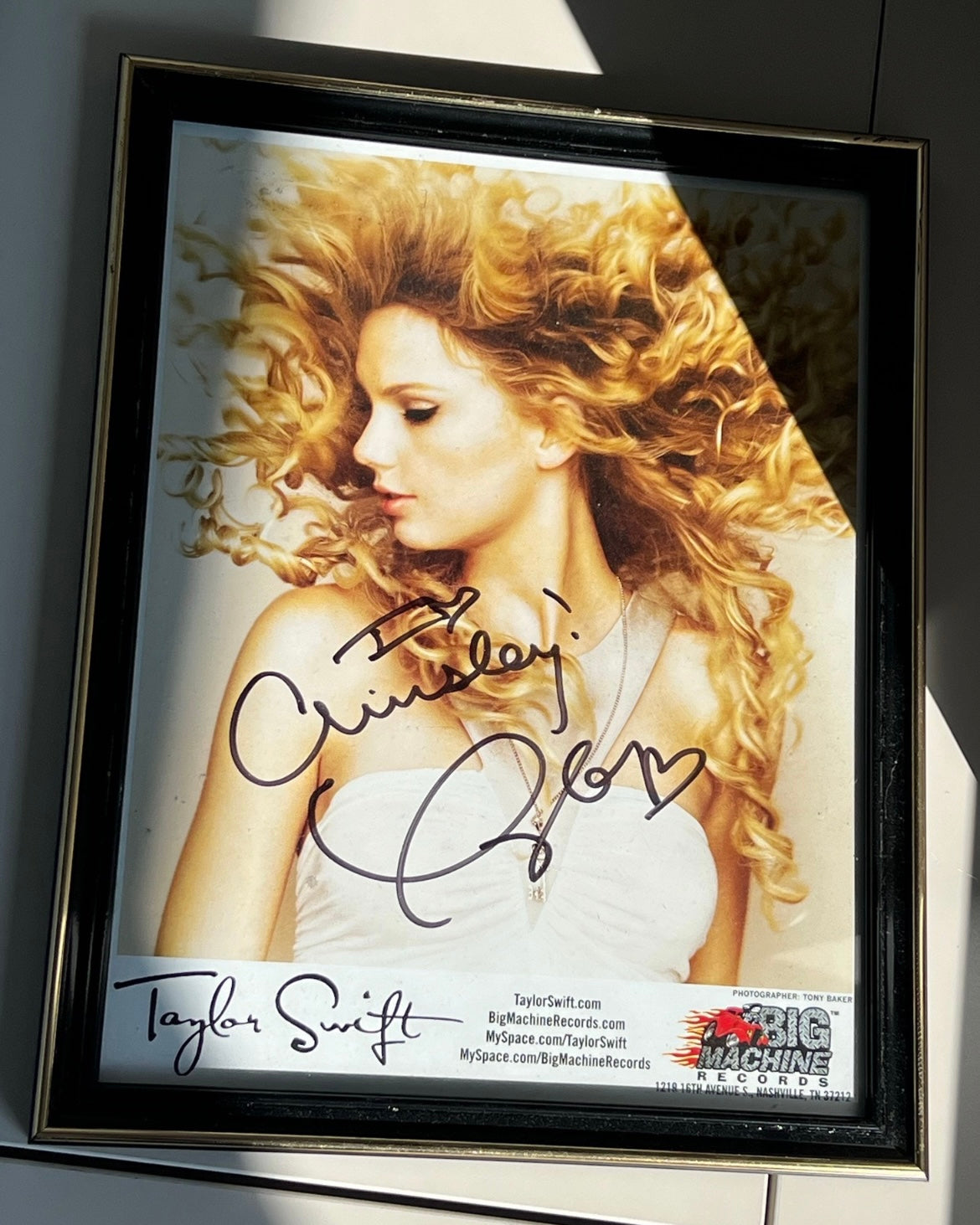 Taylor_Swift_Fearless_Signed_Mini_Poster