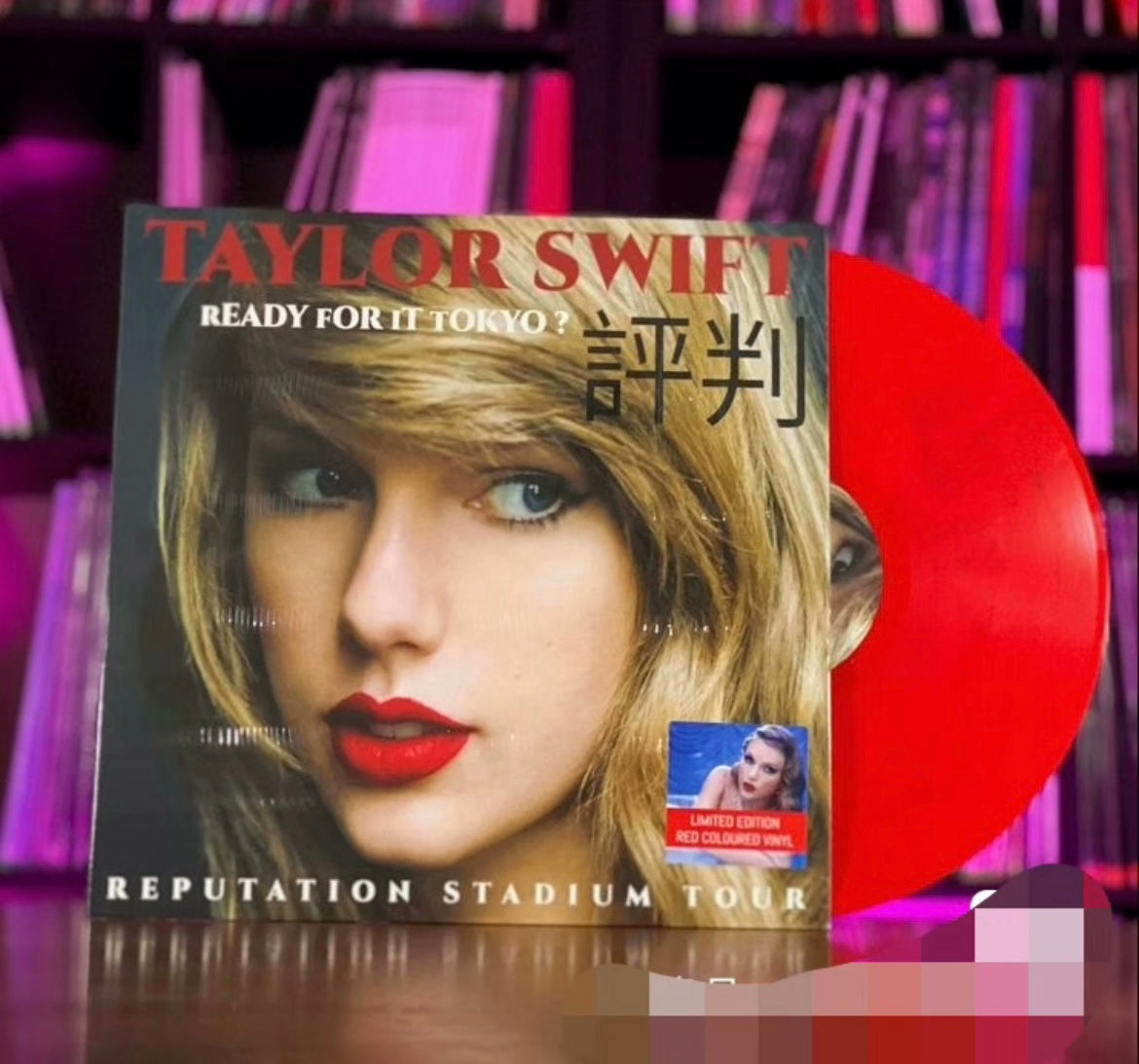 Taylor Swift – Reputation Live Bootleg Limited Red/Black Vinyl