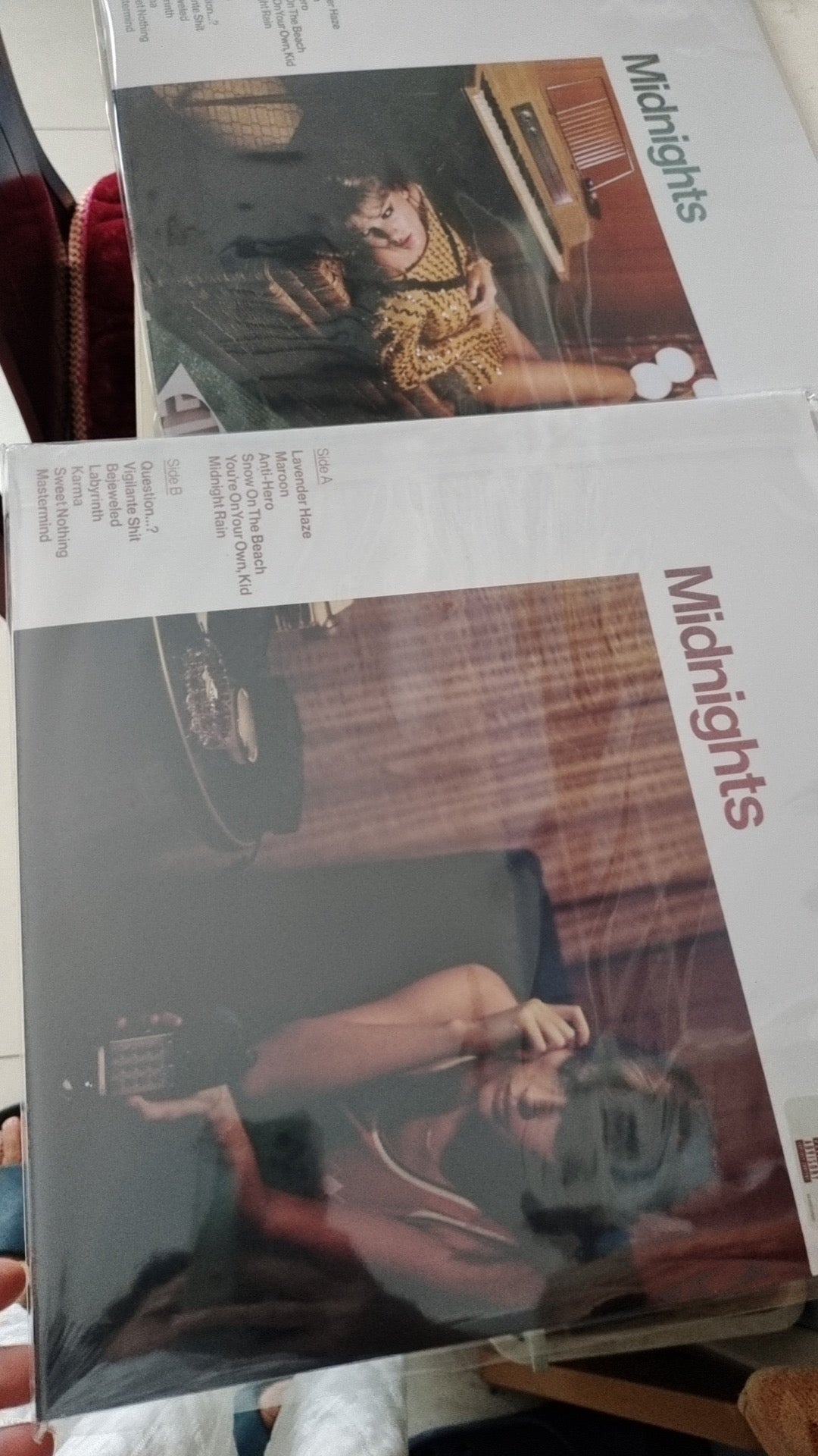 [SNAPSHOT] Taylor Swift Midnights Signed 4 Vinyl Collection