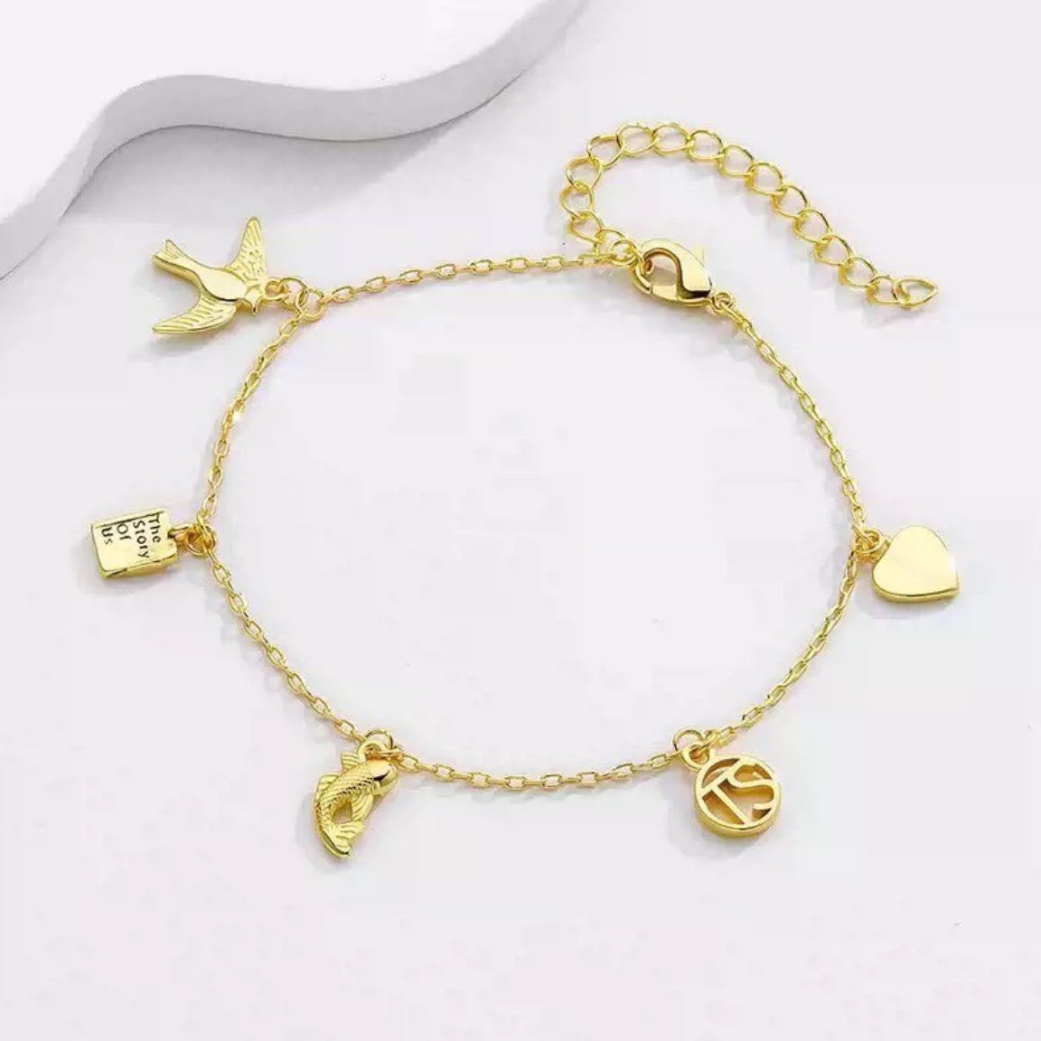 Taylor Swift "Speak Now" Charm Bracelet  泰勒斯威夫特 "Speak Now" 魅力手鍊