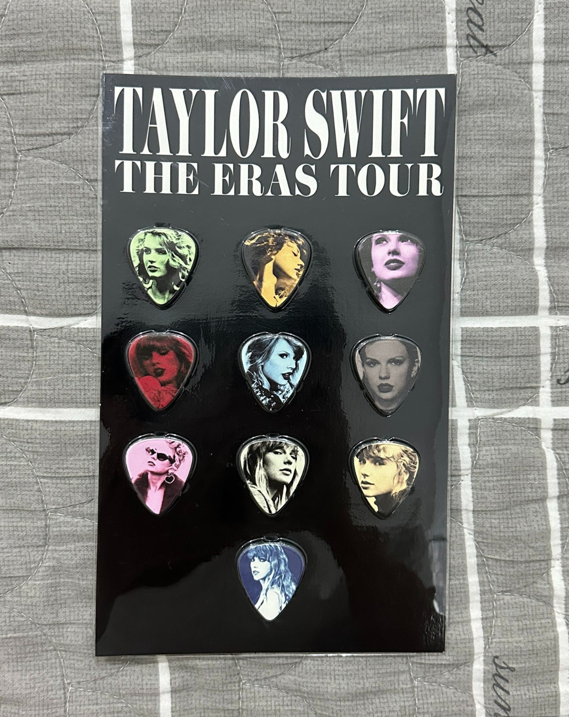 Taylor Swift The Eras Tour Guitar Pick Set 泰勒斯威夫特時代巡演吉他撥片組