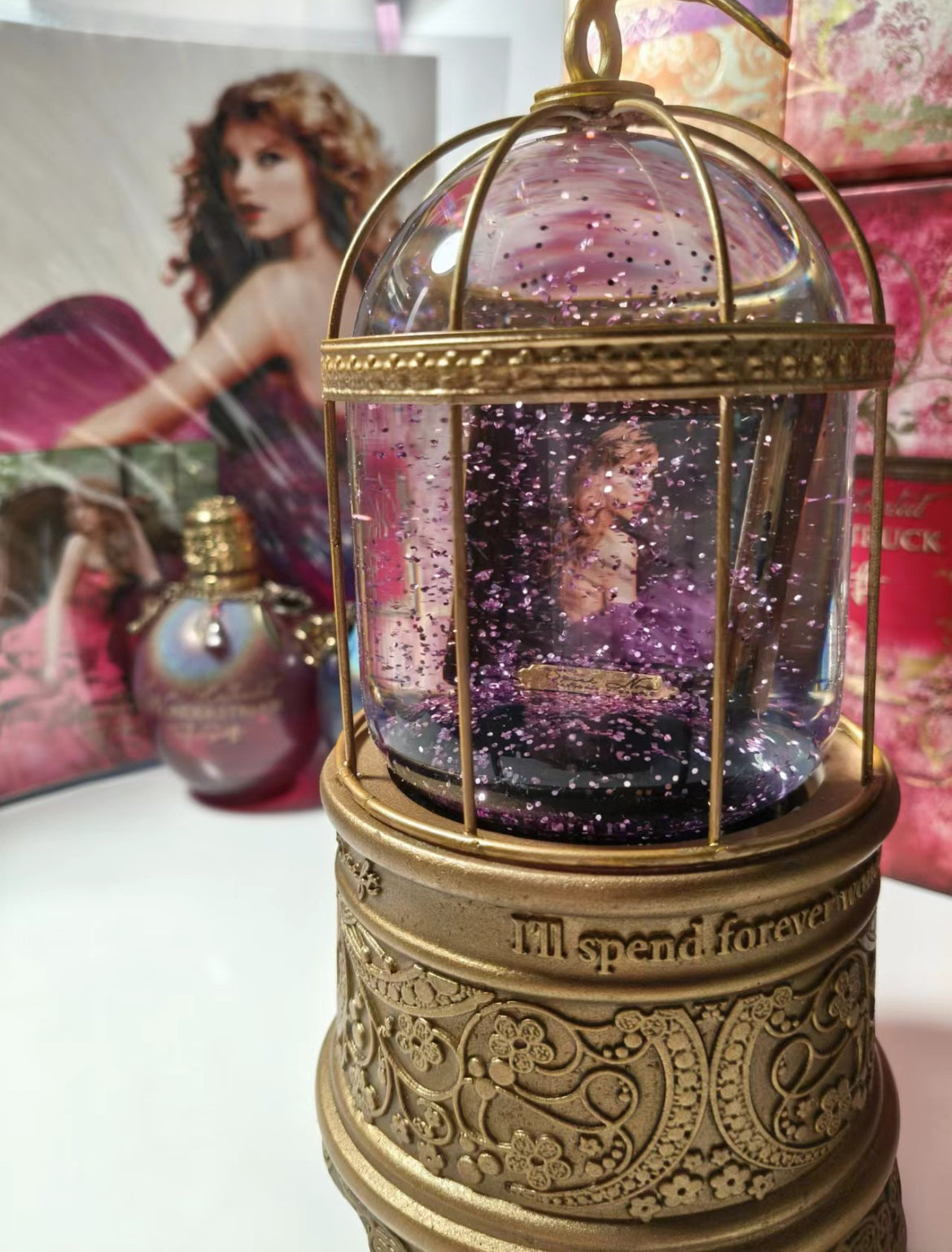 Taylor Swift Snow Globe, Official Merchandise  泰勒斯威夫特水晶球，官方周邊