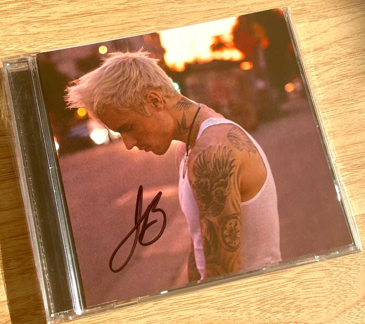 Justin Bieber - Signed Yummy Album CD   Justin Bieber - 簽名《Yummy》專輯CD