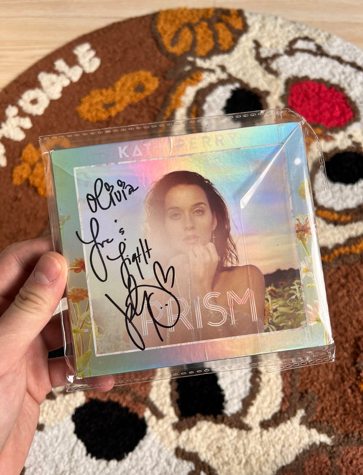 Katy Perry - Signed Prism Album Katy Perry - 簽名《Prism》專輯