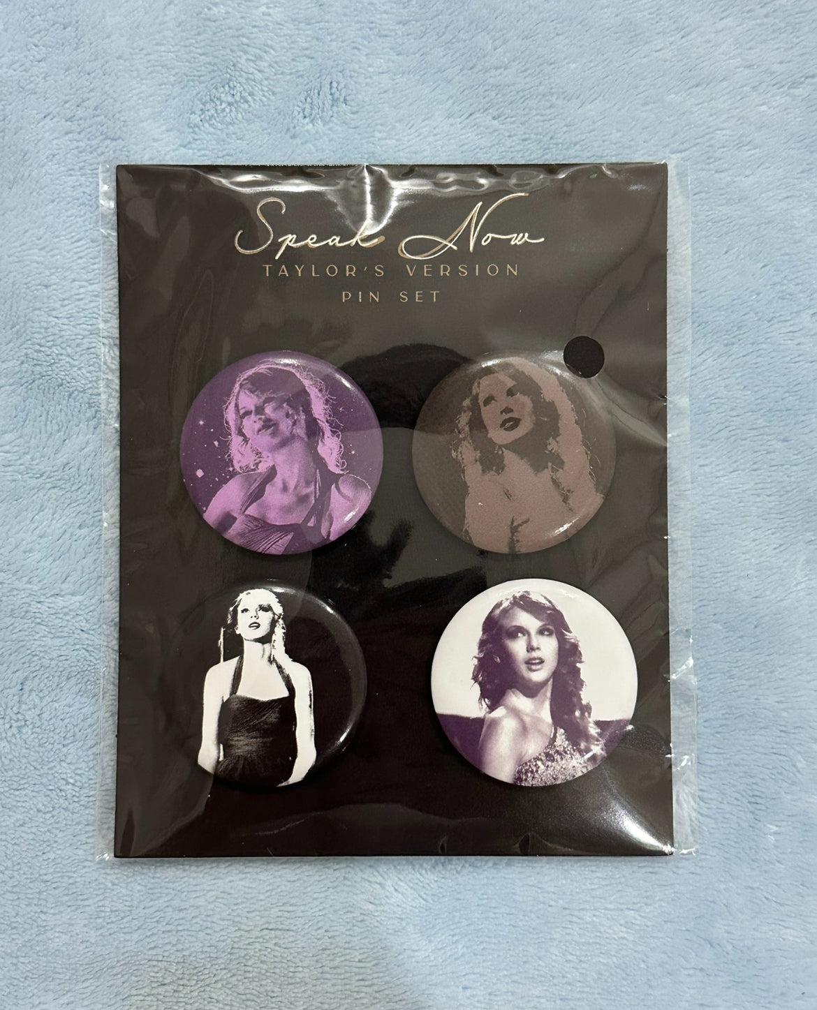 Taylor Swift Speak Now Taylor’s Version Pin Set 泰勒斯威夫特Speak Now巡演徽章套裝