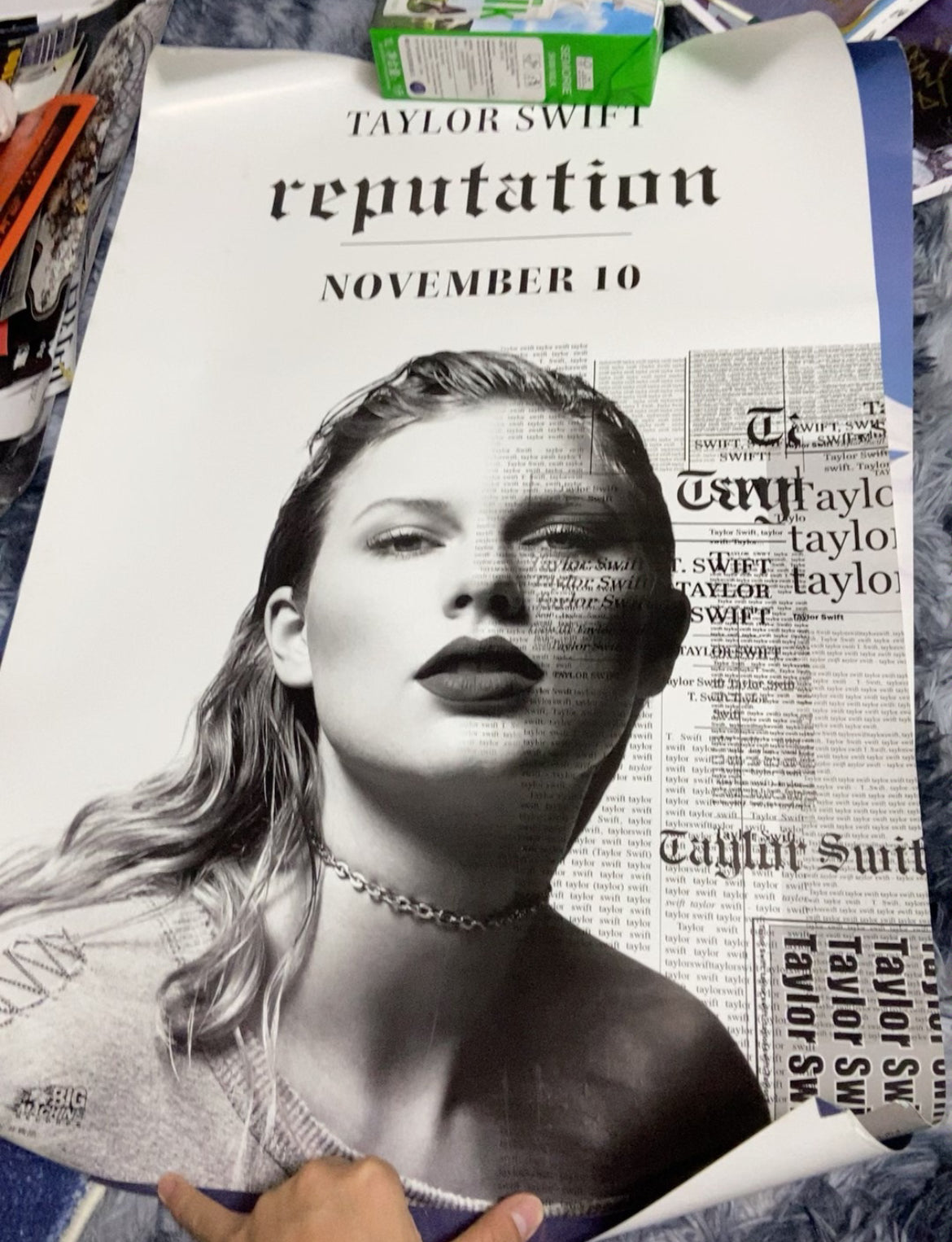 Taylor Swift Limited Edition Poster (Reputation Era) Taylor Swift絕版海報環球影城