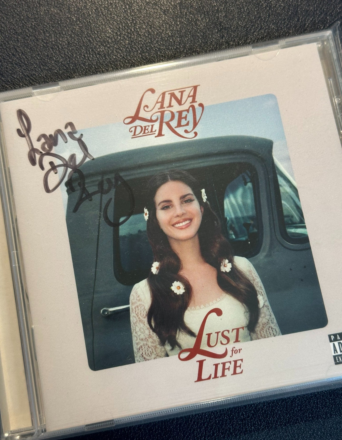 Lana Del Rey Signed Lust for Life  CD