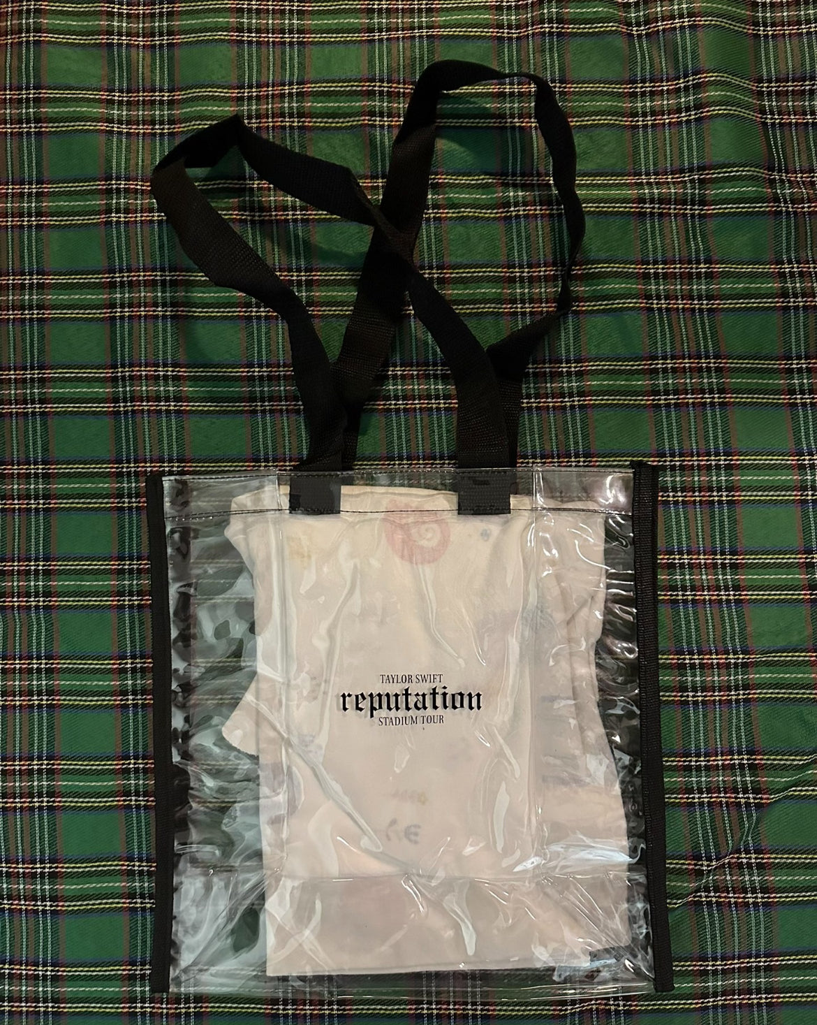 Taylor Swift Reputation Stadium Tour PVC Shopping Bag - 泰勒斯威夫特巡演PVC購物袋