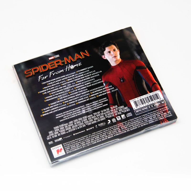 Spider-man Hero Expedition One Hundred and One Mr. Civil War film soundtrack CD  官方正版 蜘蛛侠 英雄远征 一百零一先生 内战 电影原声带 CD唱片