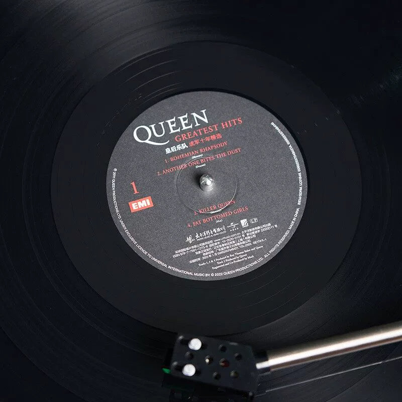 Official authentic Queen band's ten-year anniversary selection album 2LP vinyl record  官方正版 Queen皇后乐队 成军十年精选专辑 2LP黑胶唱片