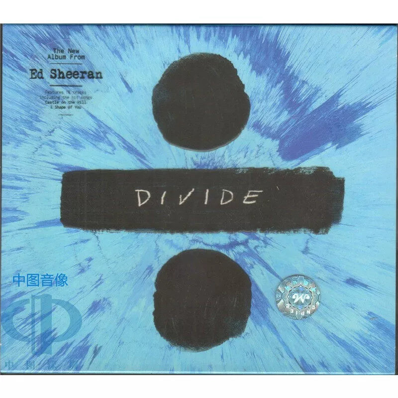 Ed Sheeran ÷ Divide European 2LP vinyl 原装进口 黄老板专辑 艾德 希兰 除号÷  Divide 欧版2LP黑胶唱片