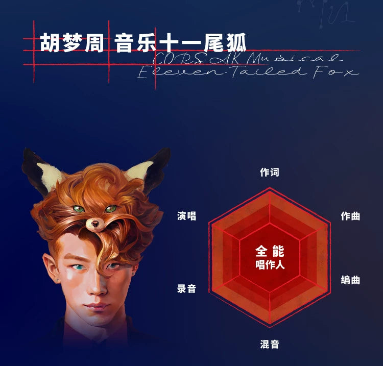 CORSAK Humeng Week one album 1000 limited edition coded red glue LP  官方正版 CORSAK胡梦周 一张专辑 1000张限量编码 红胶LP唱片