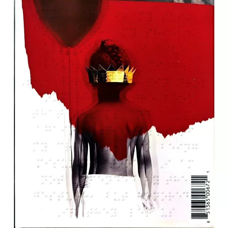 The Rihanna album was released on ANTI Deluxe US CD  原装进口 蕾哈娜Rihanna专辑 反了ANTI 豪华版 美版CD唱片