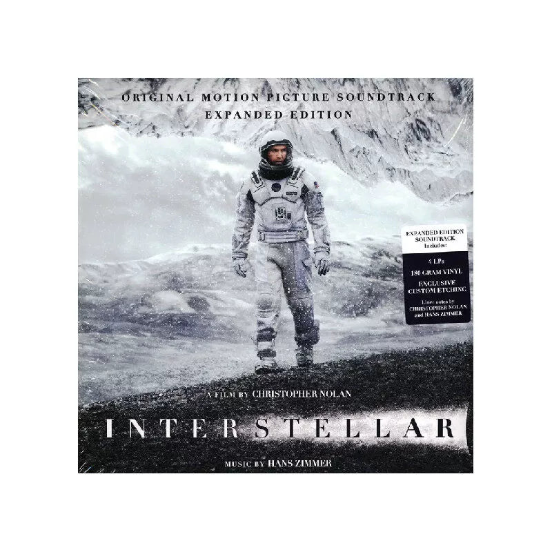 Hans Zimmer Interstellar Film soundtrack OST Collector's Edition Euro Vinyl 4LP原装进口 汉斯 季默 星际穿越 电影原声带OST 收藏版 欧版黑胶4LP