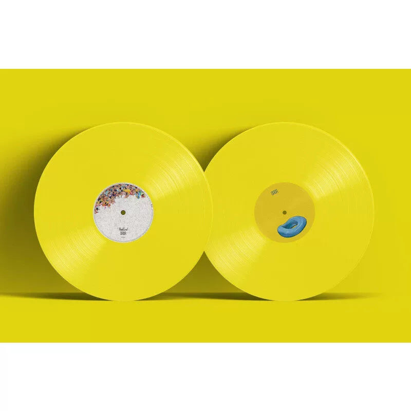 Dada album Hello! Carousel 2LP on blue and yellow double-sided colo tape  官方正版 达达乐队专辑 Hello! 旋转木马 蓝黄双面彩胶2LP唱片