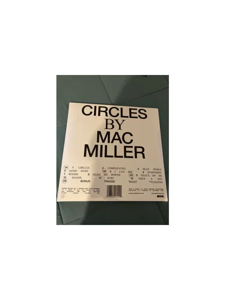 Mike Miller CIRCLES 2LP Canadian version of Sellotape 原装进口 迈克·米勒 圆圈 CIRCLES 2LP加拿大版透明胶