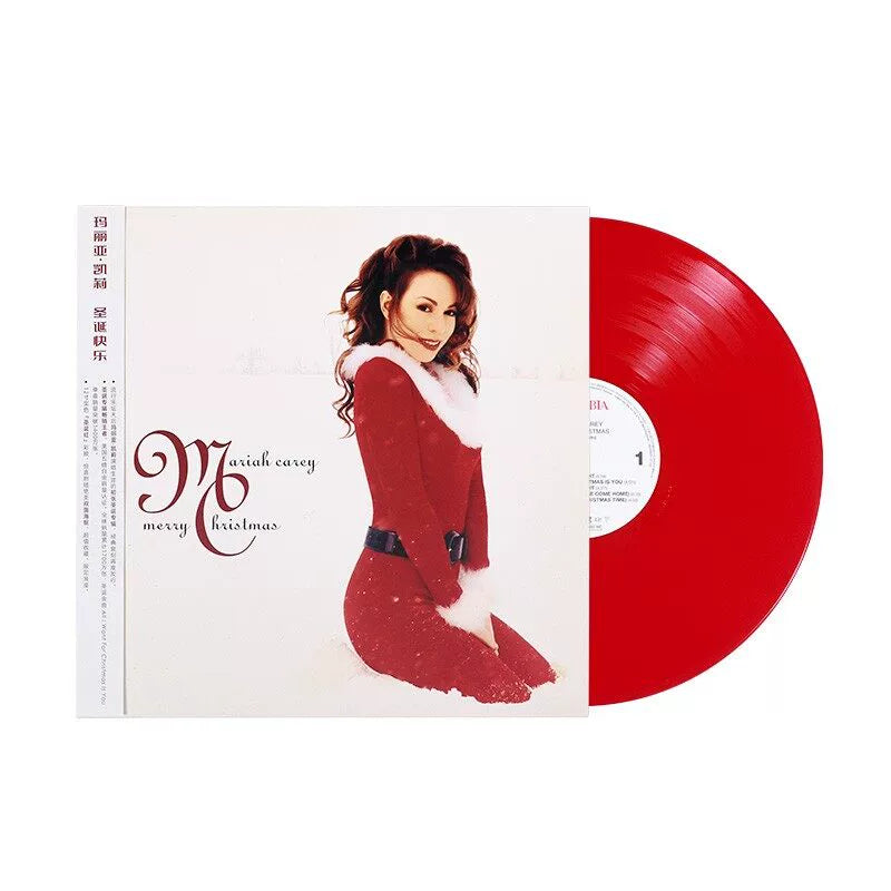 Iconic "Merry Christmas" album now on stunning red vinyl, complete with a festive poster.