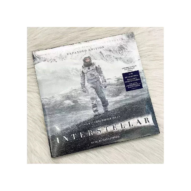 Hans Zimmer Interstellar Film soundtrack OST Collector's Edition Euro Vinyl 4LP原装进口 汉斯 季默 星际穿越 电影原声带OST 收藏版 欧版黑胶4LP