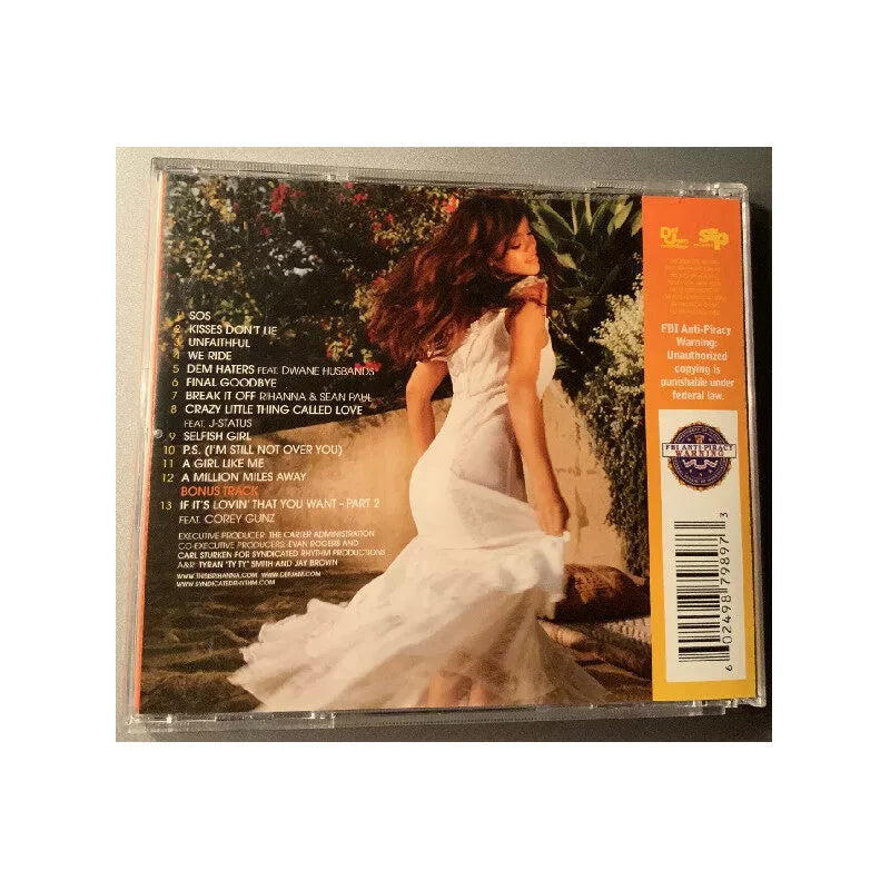 Rihanna A Girl Like Me US CD 原装进口 蕾哈娜专辑Rihanna像我一样的女孩A Girl Like Me美版CD