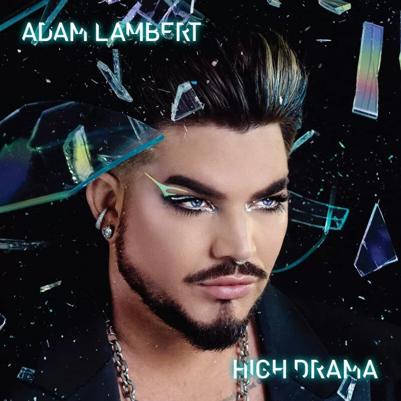 Adam Lambert album High Drama German clear vinyl LP  原装进口 亚当Adam Lambert 专辑 High Drama 德版透明黑胶LP唱片