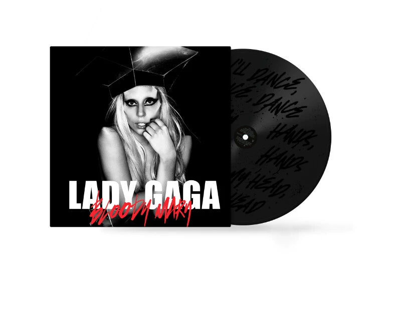 Lady Gaga Bloody Mary US glow-in-the-dark LP 原装进口 Lady Gaga专辑 血腥玛丽 Bloody Mary 美版夜光胶LP唱片