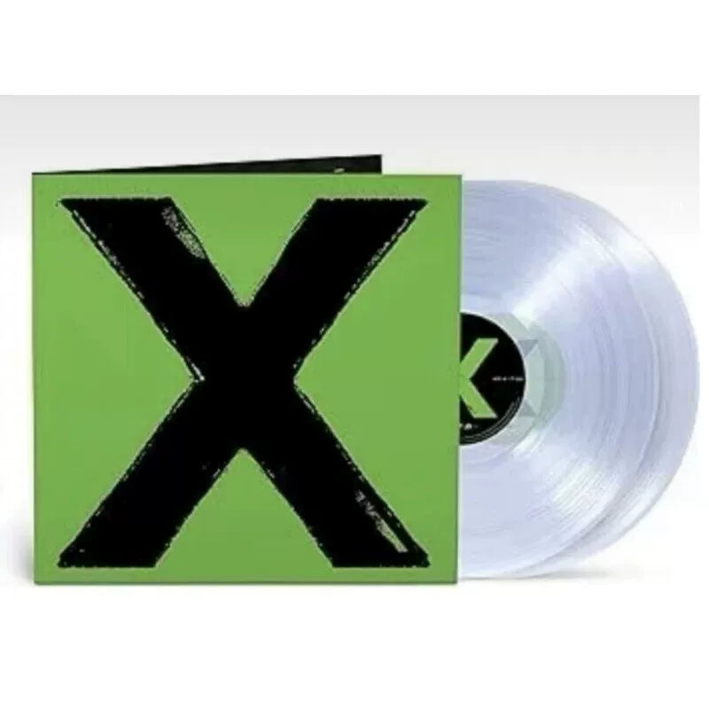 EdSheeran's Sheeran album Double number x Euro Clear vinyl 2LP  原装进口 艾德希兰EdSheeran黄老板专辑 乘号× 欧版透明黑胶2LP