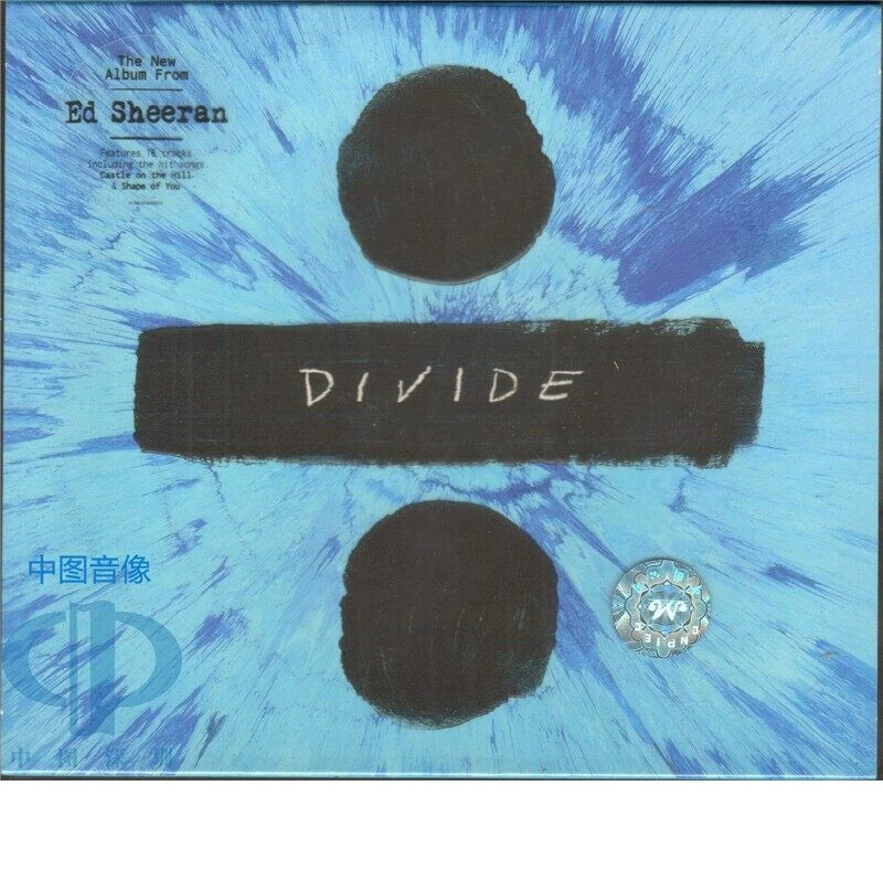 Ed Sheeran ÷ Divide European 2LP vinyl 原装进口 黄老板专辑 艾德 希兰 除号÷  Divide 欧版2LP黑胶唱片