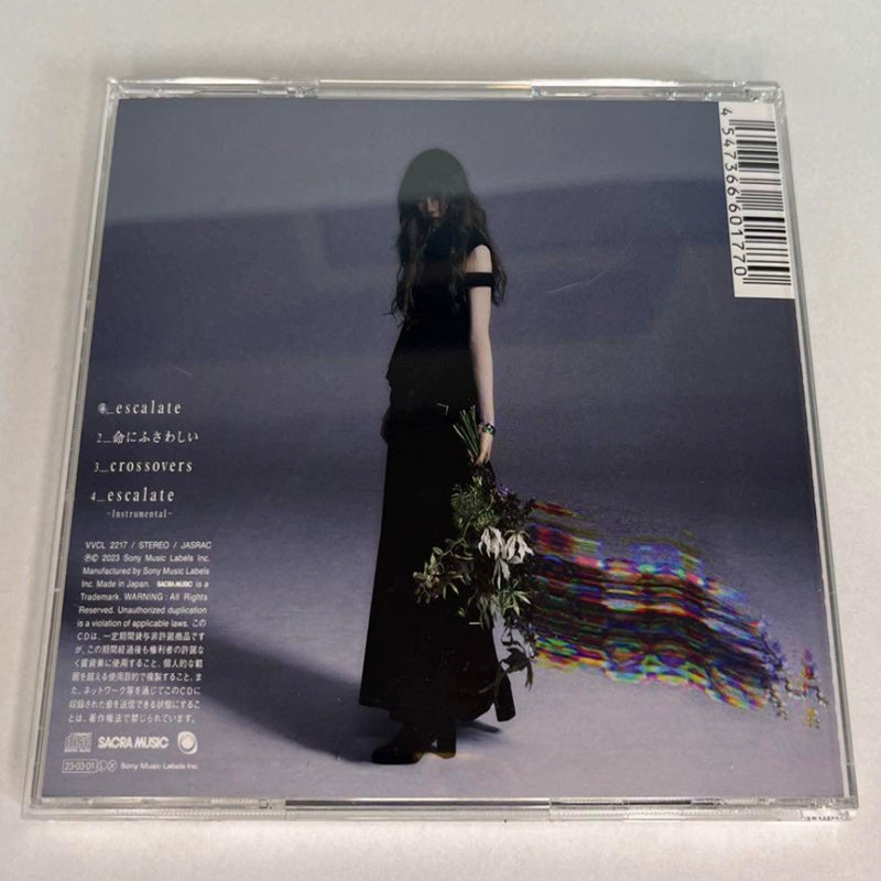 Aimer Escalate A CD recording of the Japanese version of the film and television soundtrack of Neal Mechanical Era  进口 艾梅Aimer  Escalate 尼尔机械纪元 日版 影视原声 CD唱片