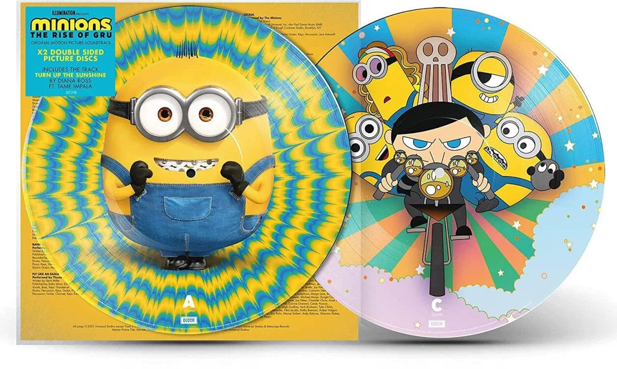 The Rise of Despicable Me Gru film soundtrack Europrint Glue 2LP 原装进口 神偷奶爸 格鲁的崛起 电影原声带 欧版画胶2LP