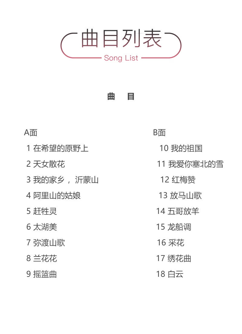 Peng  liyuan Famous golden Song Lullaby Baiyun folk song folk music album LP vinyl  官方正版 彭丽媛 成名金曲 摇篮曲 白云 民歌民乐专辑 LP黑胶唱片