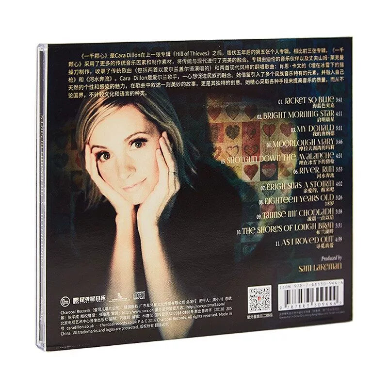 Cara Dillon a thousand Heart aquamarine Jacket CDS  官方正版 Cara Dillon 卡拉 迪伦 一千颗心 海蓝色夹克 CD唱片