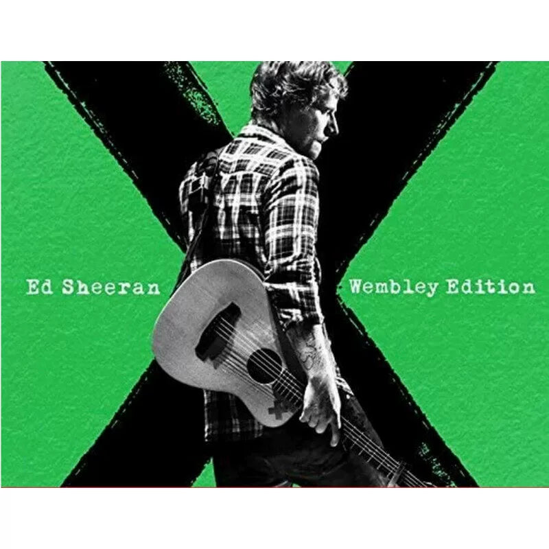 EdSheeran Sheeran album double number x European CD+DVD album   原装进口 艾德希兰 EdSheeran 黄老板专辑 乘号× 欧版CD+DVD唱片