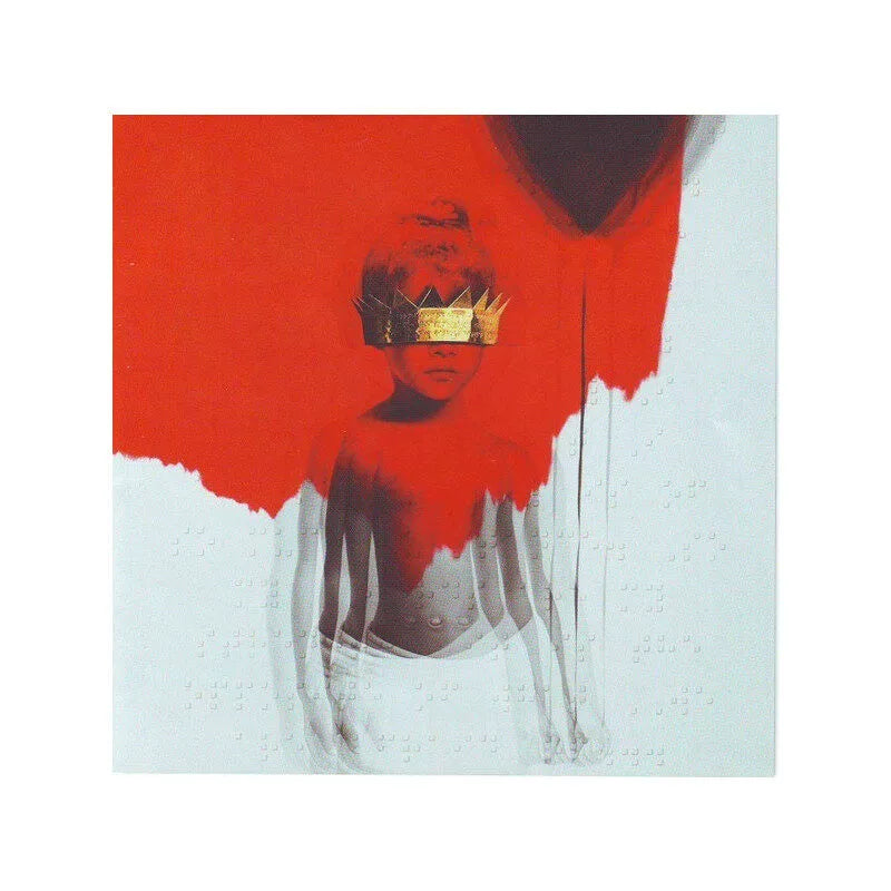 The Rihanna album was released on ANTI Deluxe US CD  原装进口 蕾哈娜Rihanna专辑 反了ANTI 豪华版 美版CD唱片