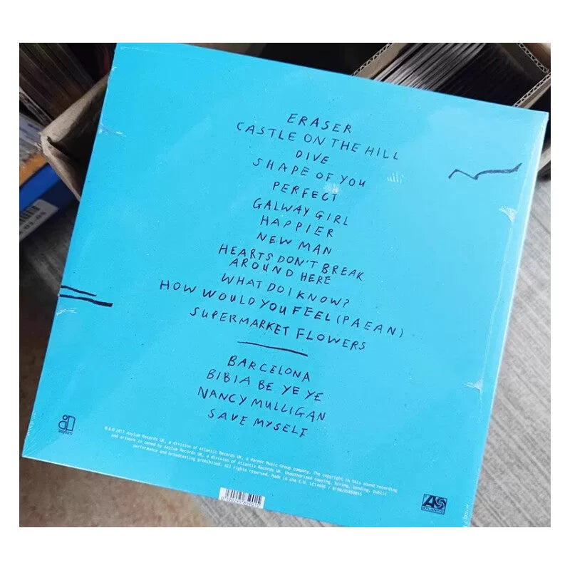 Ed Sheeran ÷ Divide European 2LP vinyl 原装进口 黄老板专辑 艾德 希兰 除号÷  Divide 欧版2LP黑胶唱片