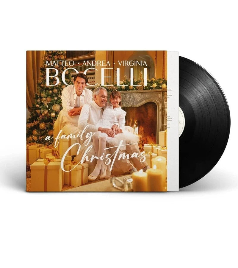 Andrea Bocelli Andrea album Christmas Song European Gold Color glue 2LP vinyl 进口 安德烈波切利Andrea专辑 圣诞之歌 欧版金色彩胶2LP黑胶唱片