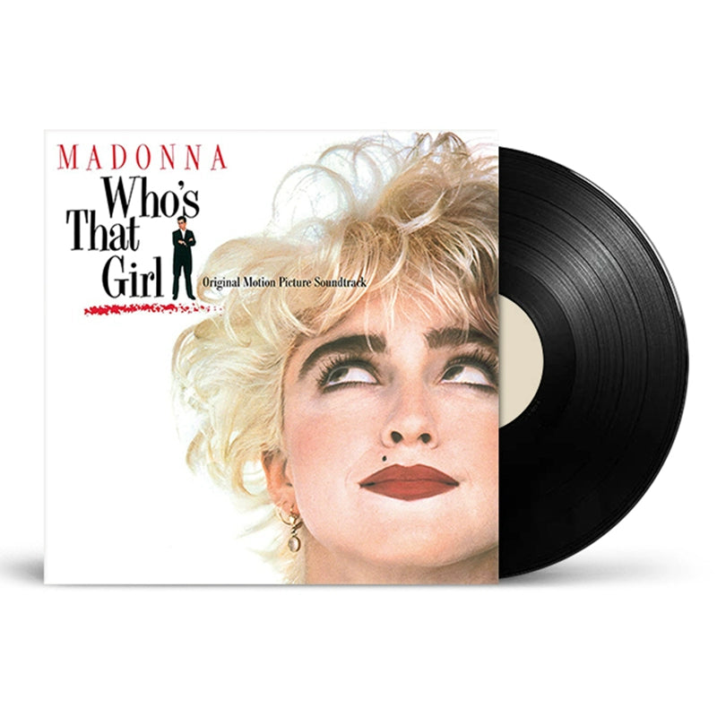 Madonna She Is Who Film soundtrack Video music album European edition LP vinyl  原装进口 麦当娜 她是谁 电影原声带影视音乐专辑 欧版LP黑胶唱片