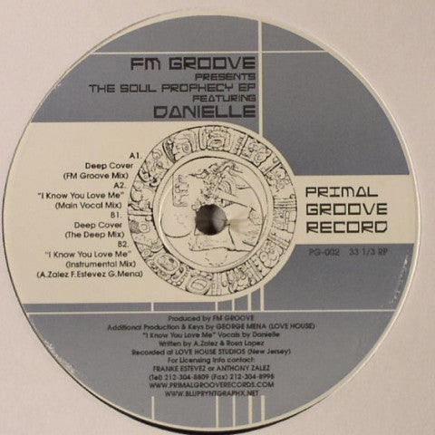 FM Groove Featuring Danielle : The Soul Prophecy E.P. (12", EP)