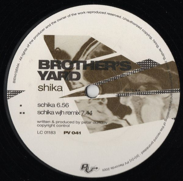 Brother's Yard : Schika (12")