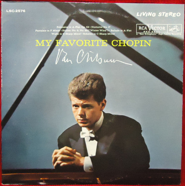 Van Cliburn : My Favorite Chopin (LP, Album, RE)