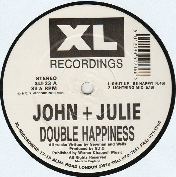 John + Julie : Double Happiness (12")