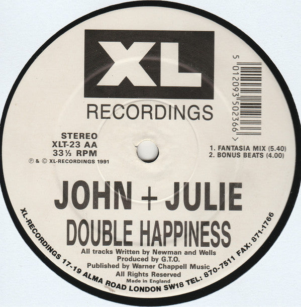 John + Julie : Double Happiness (12")