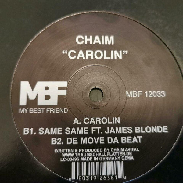 Chaim : Carolin (12")