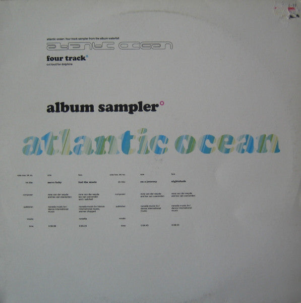 Atlantic Ocean : Album Sampler (12", Smplr)